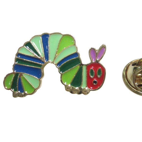 Kiola Designs | Accessories | Colorful Caterpillar Bug Insect Lapel Pin ...